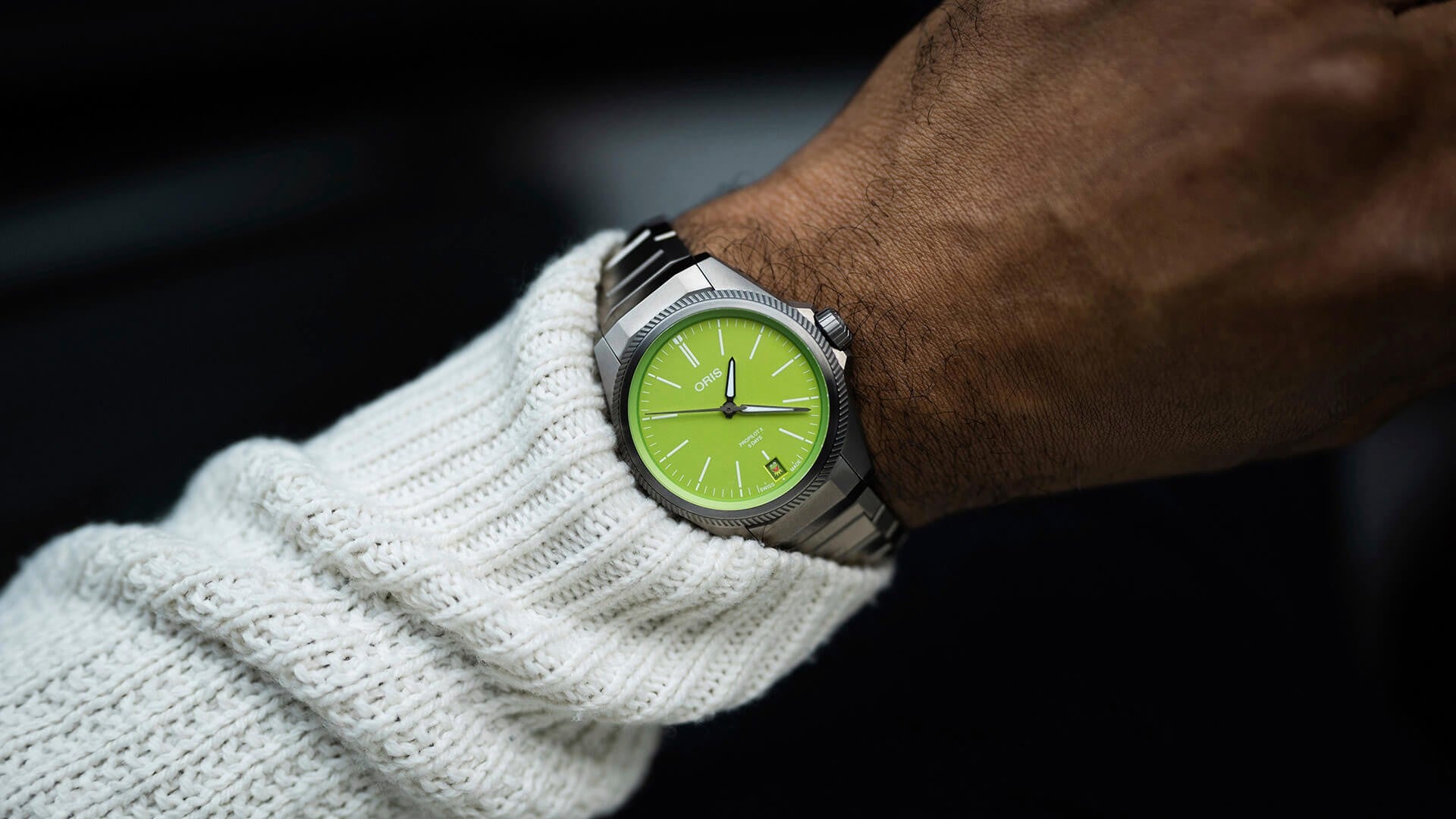 Oris ProPilot X Calibre 400 Kermit Edition 01 400 7778 7157-Set