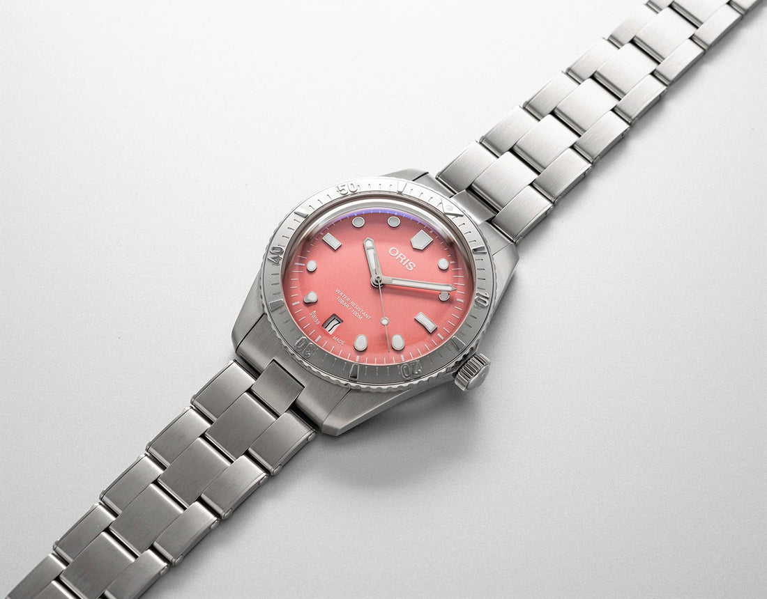 Oris Divers Sixty-Five 'Cotton Candy' 01 733 7771 4058-07 8 19 18