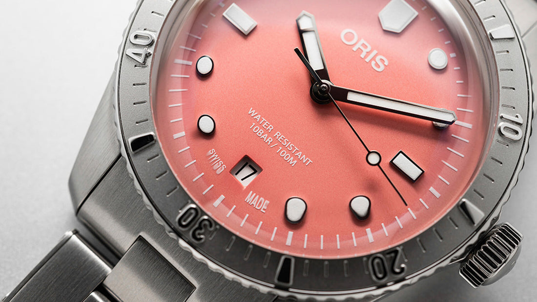 Oris Divers Sixty-Five 'Cotton Candy' 01 733 7771 4058-07 8 19 18