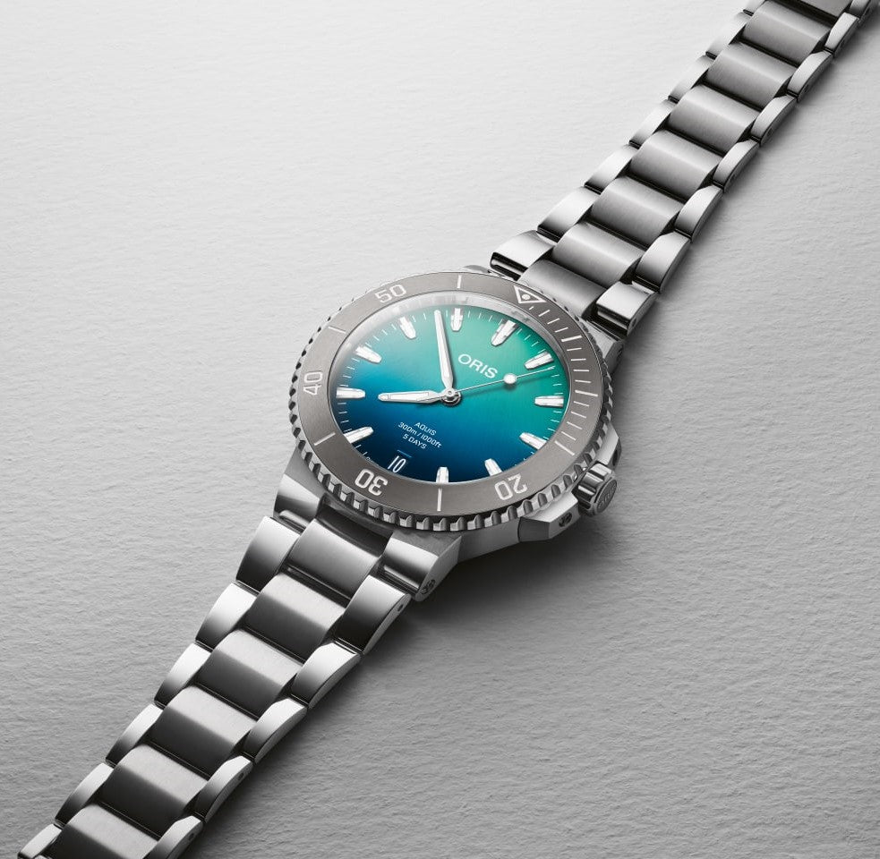 Oris Aquis Date Great Barrier Reef Limited Edition IV 01 400 7790 4185-Set