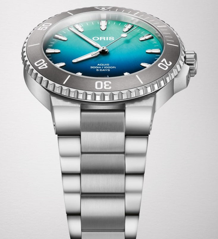 Oris Aquis Date Great Barrier Reef Limited Edition IV 01 400 7790 4185-Set