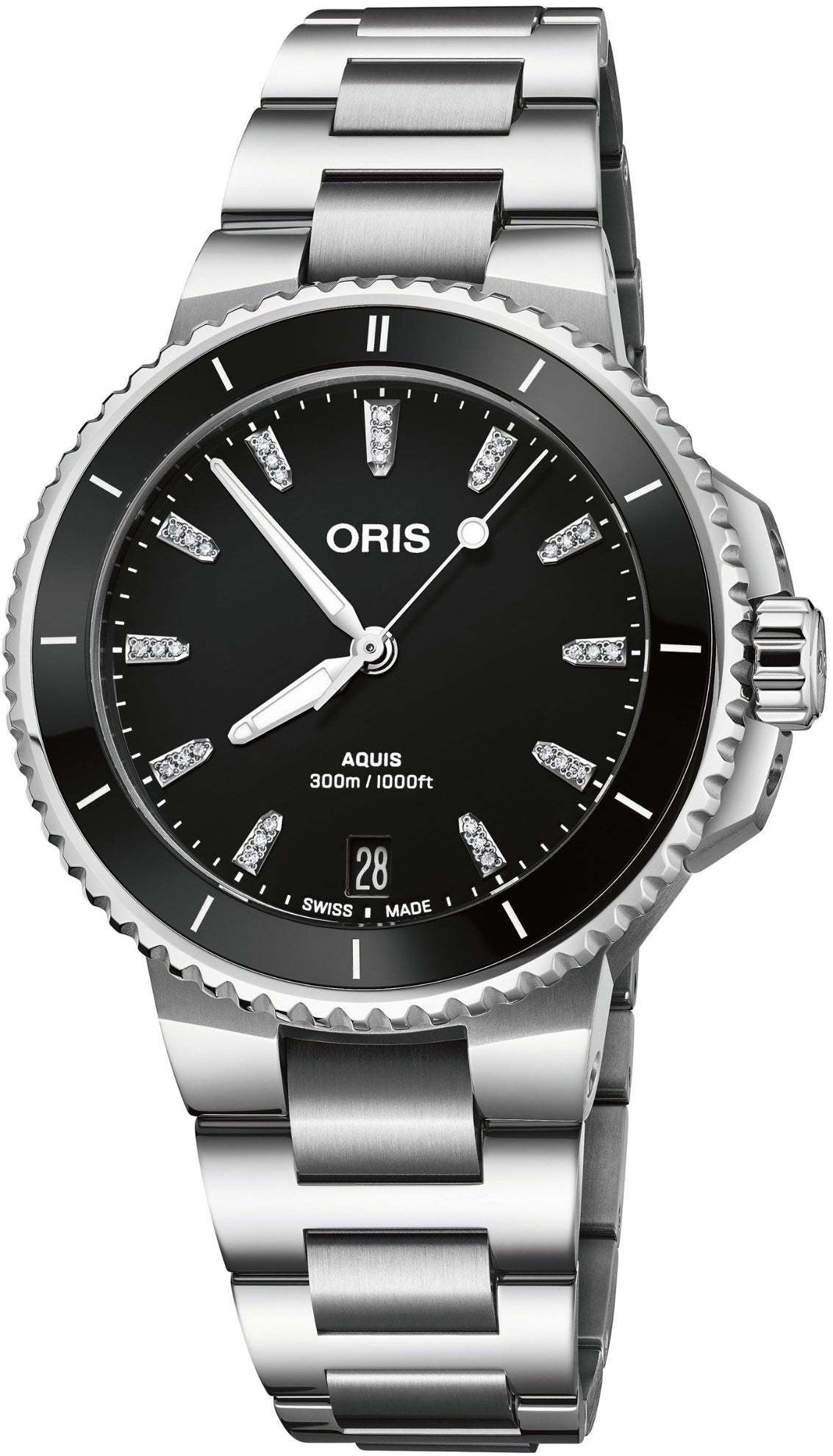 Oris Aquis Date Diamonds 01 733 7792 4194-07 8 19 05P
