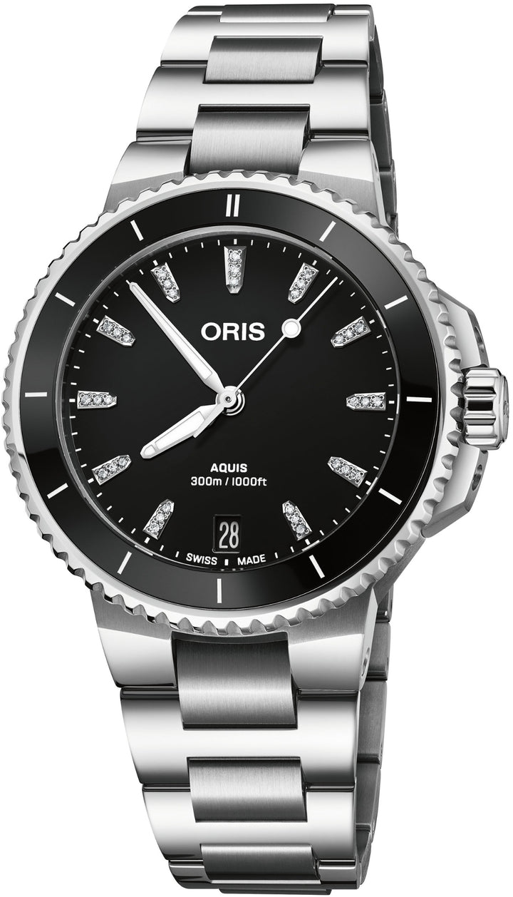Oris Aquis Date Diamonds 01 733 7792 4194-07 8 19 05P
