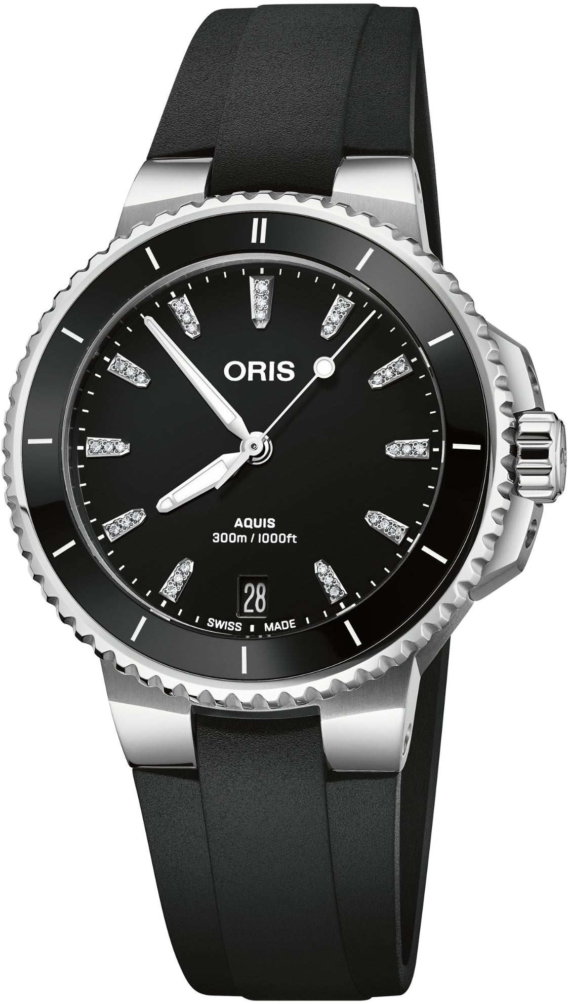 Oris Aquis Date Diamonds 01 733 7792 4194-07 4 19 64FC
