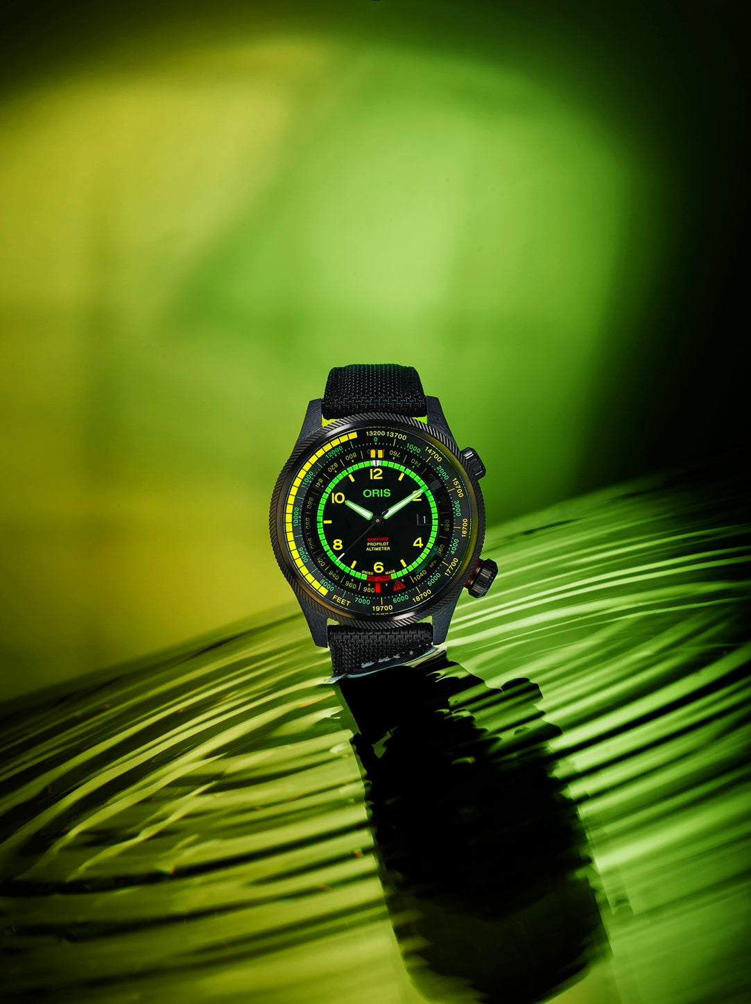 Oris ProPilot Altimeter x Bamford Mission Control Limited Edition 01 793 7775 8724-Set
