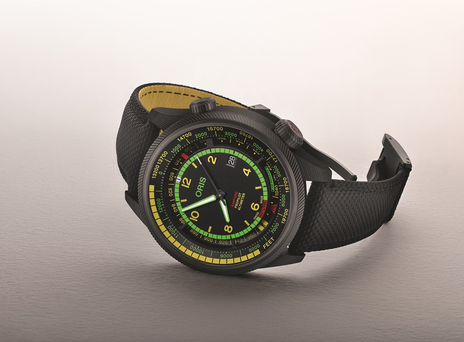Oris ProPilot Altimeter x Bamford Mission Control Limited Edition 01 793 7775 8724-Set