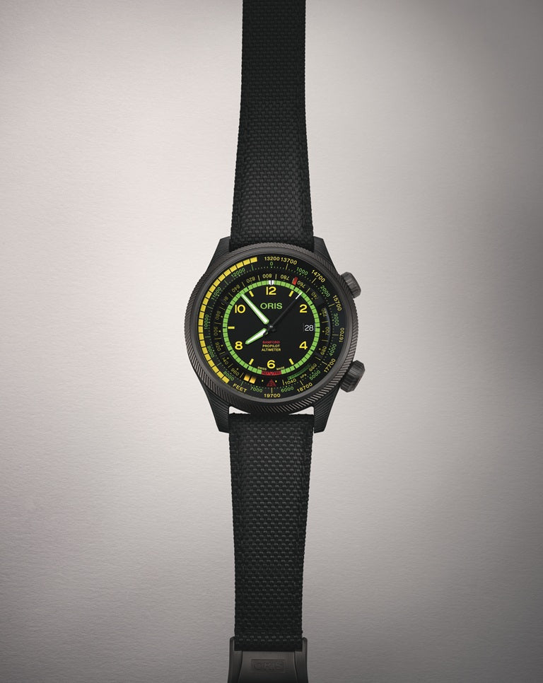 Oris ProPilot Altimeter x Bamford Mission Control Limited Edition 01 793 7775 8724-Set