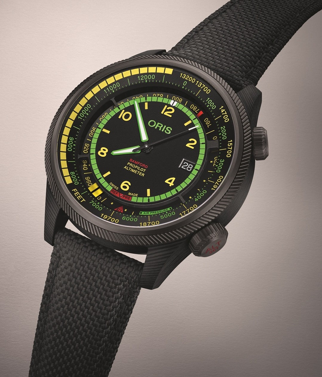 Oris ProPilot Altimeter x Bamford Mission Control Limited Edition 01 793 7775 8724-Set