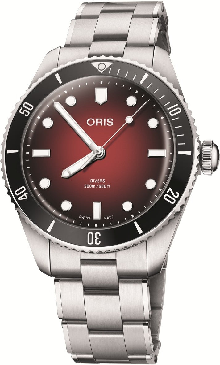 Oris X Redbar Divers Limited Edition II 01 733 7795 4018-Set