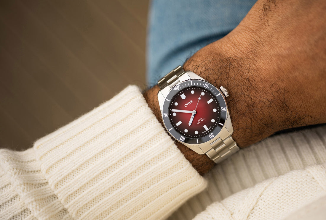 Oris X Redbar Divers Limited Edition II 01 733 7795 4018-Set