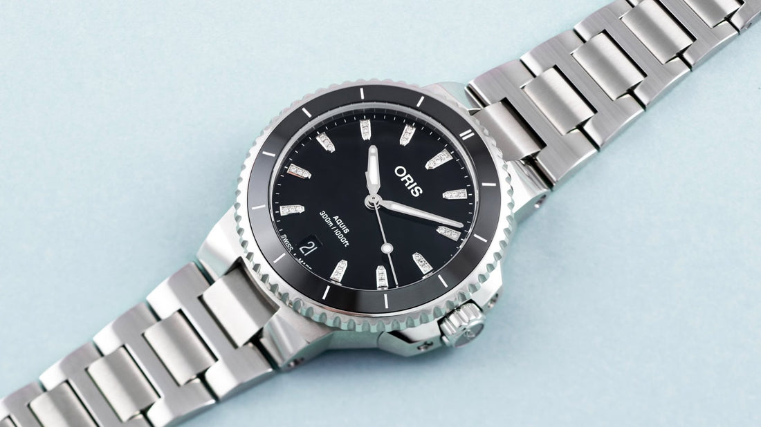 Oris Aquis Date Diamonds 01 733 7792 4194-07 8 19 05P