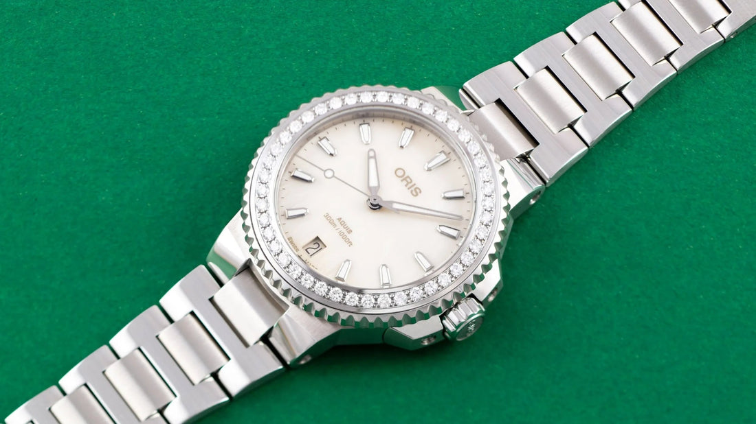Oris Aquis Date Diamonds 01 733 7792 4956-07 8 19 05P