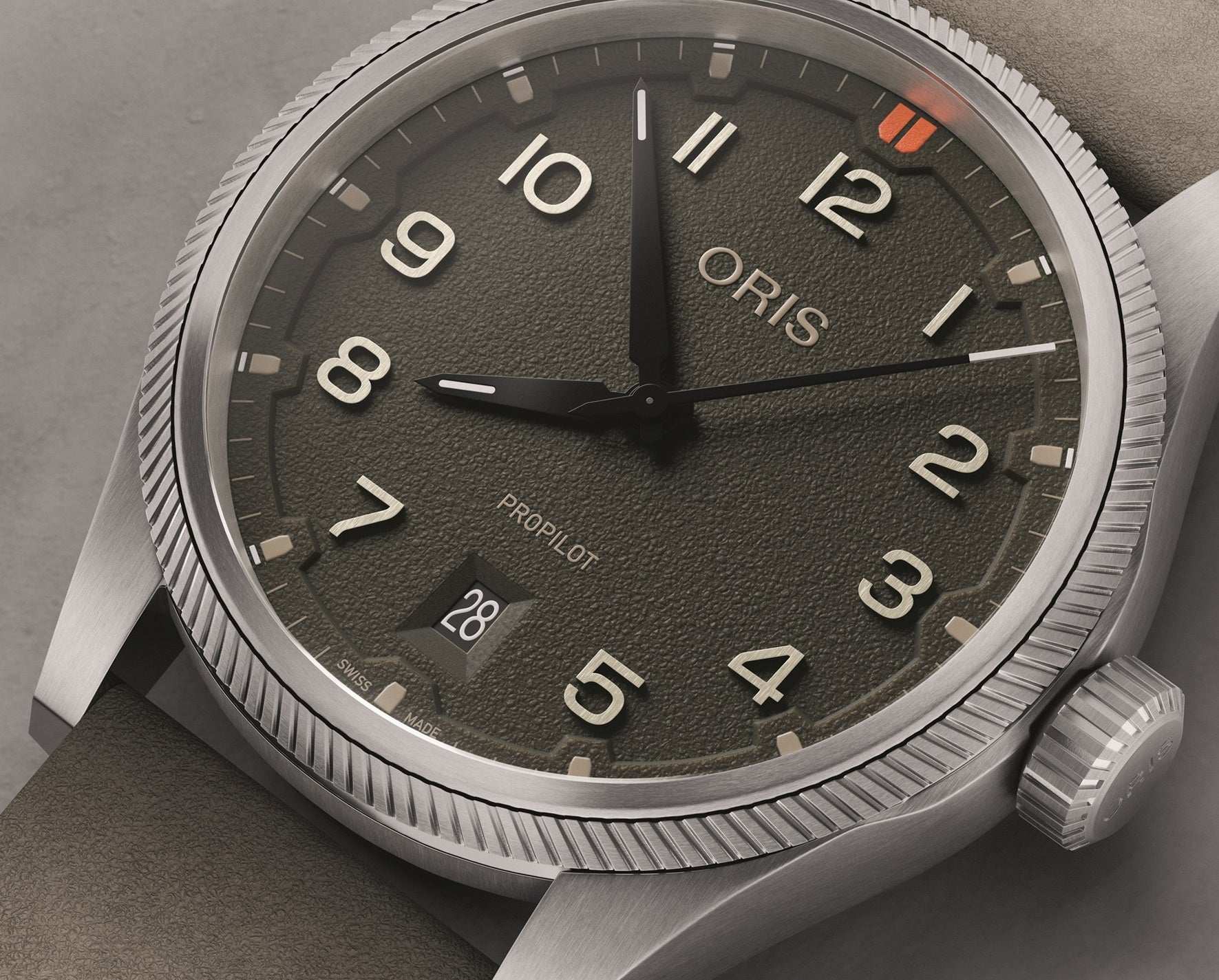 Oris ProPilot Date Moss 01 733 7805 4167-07 6 20 16LC