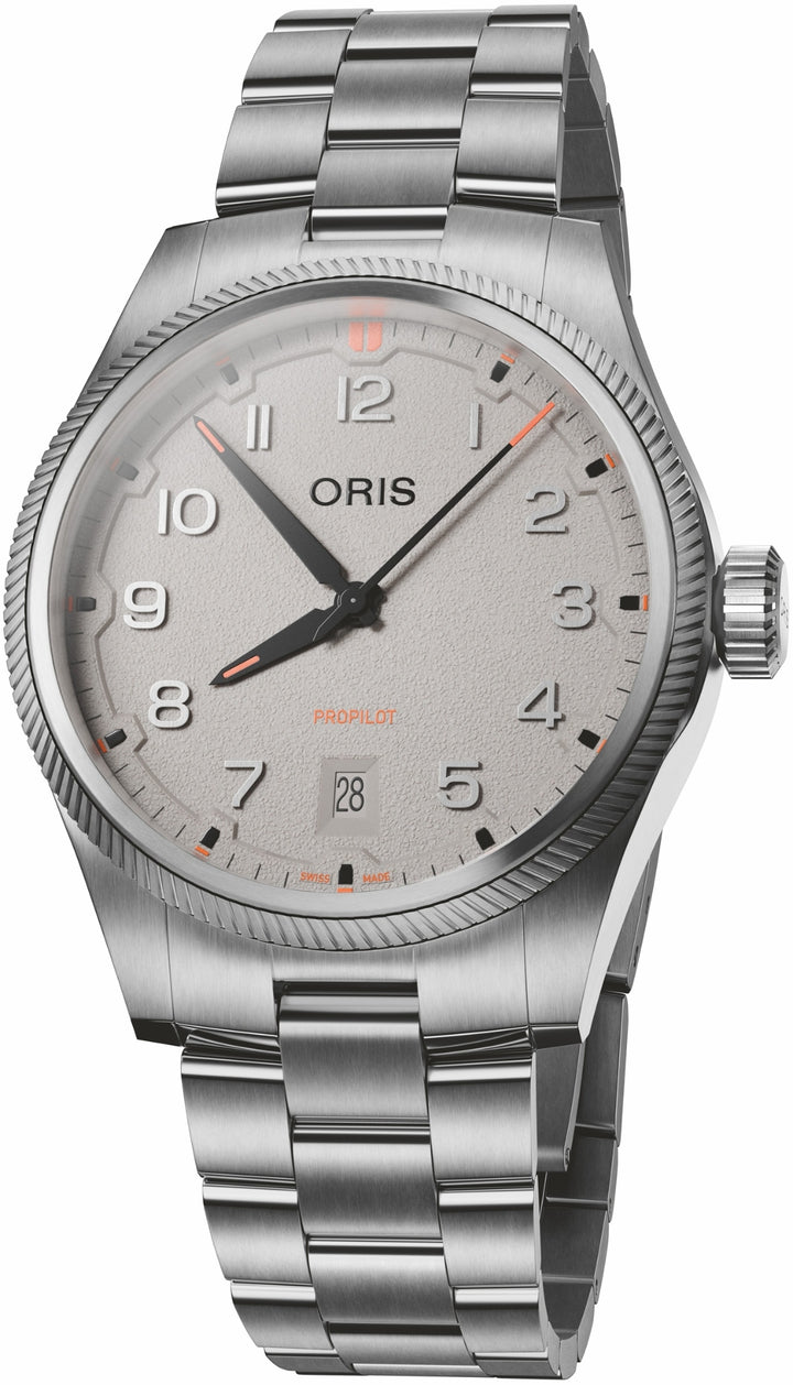 Oris ProPilot Date Chalk 01 733 7805 4163-07 8 20 04LC