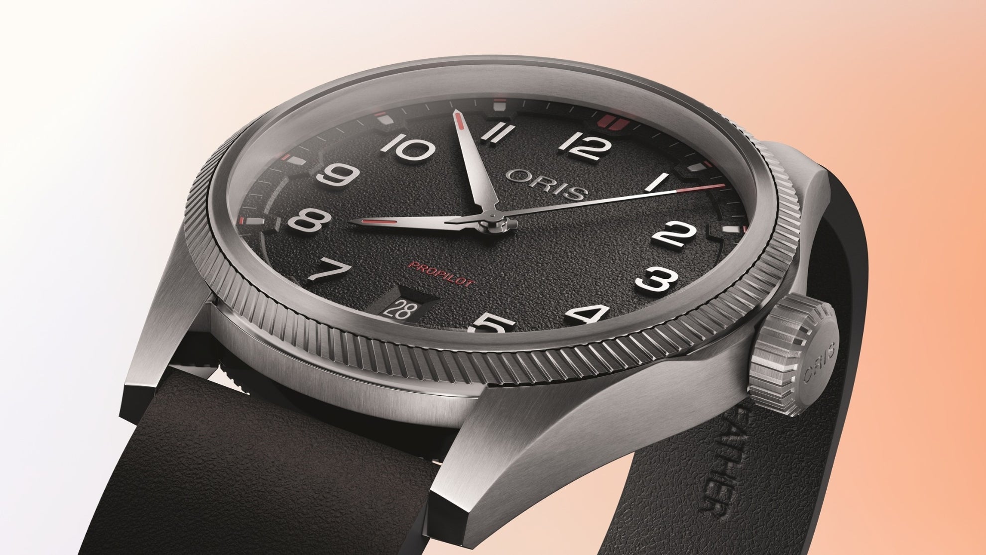Oris ProPilot Date Black 01 733 7805 4164-07 6 20 14LC