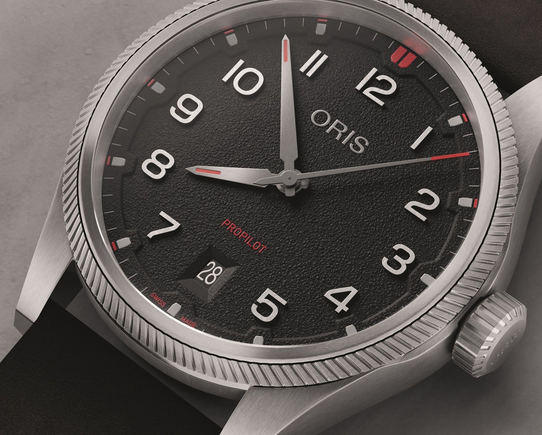 Oris ProPilot Date Black 01 733 7805 4164-07 6 20 14LC