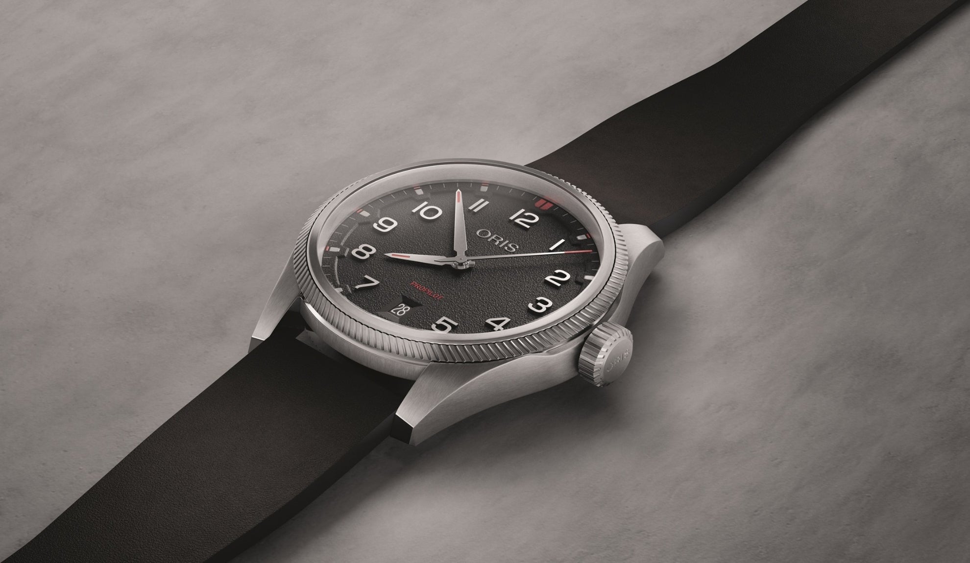 Oris ProPilot Date Black 01 733 7805 4164-07 6 20 14LC