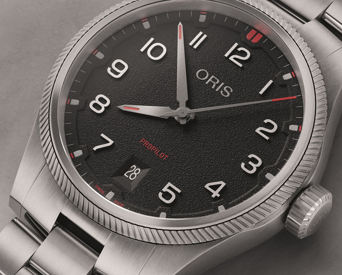 Oris ProPilot Date Black 01 733 7805 4164-07 8 20 04LC