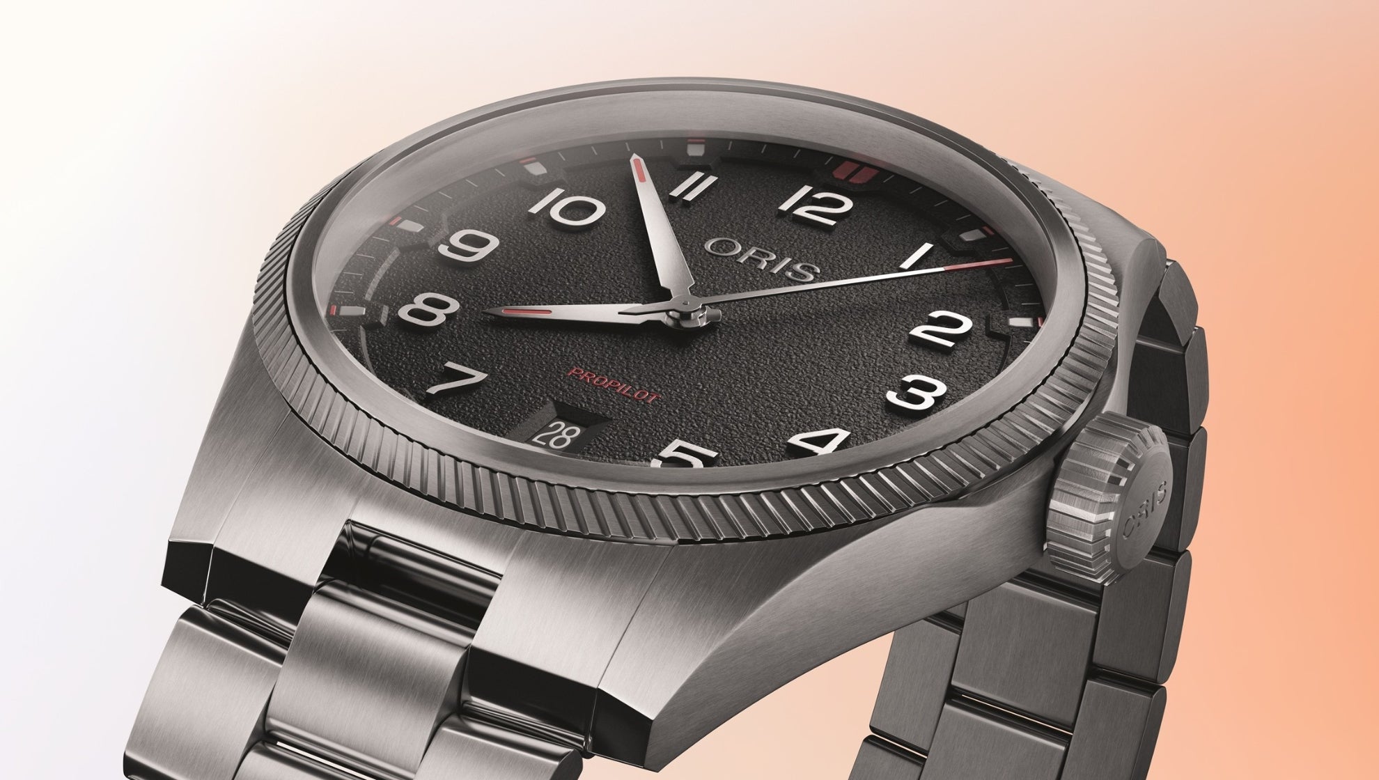 Oris ProPilot Date Black 01 733 7805 4164-07 8 20 04LC
