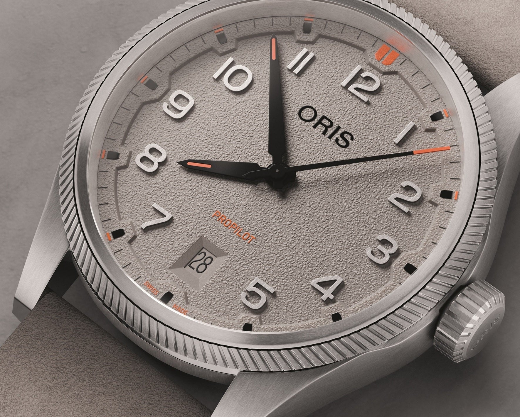 Oris ProPilot Date Chalk 01 733 7805 4163-07 6 20 15LC