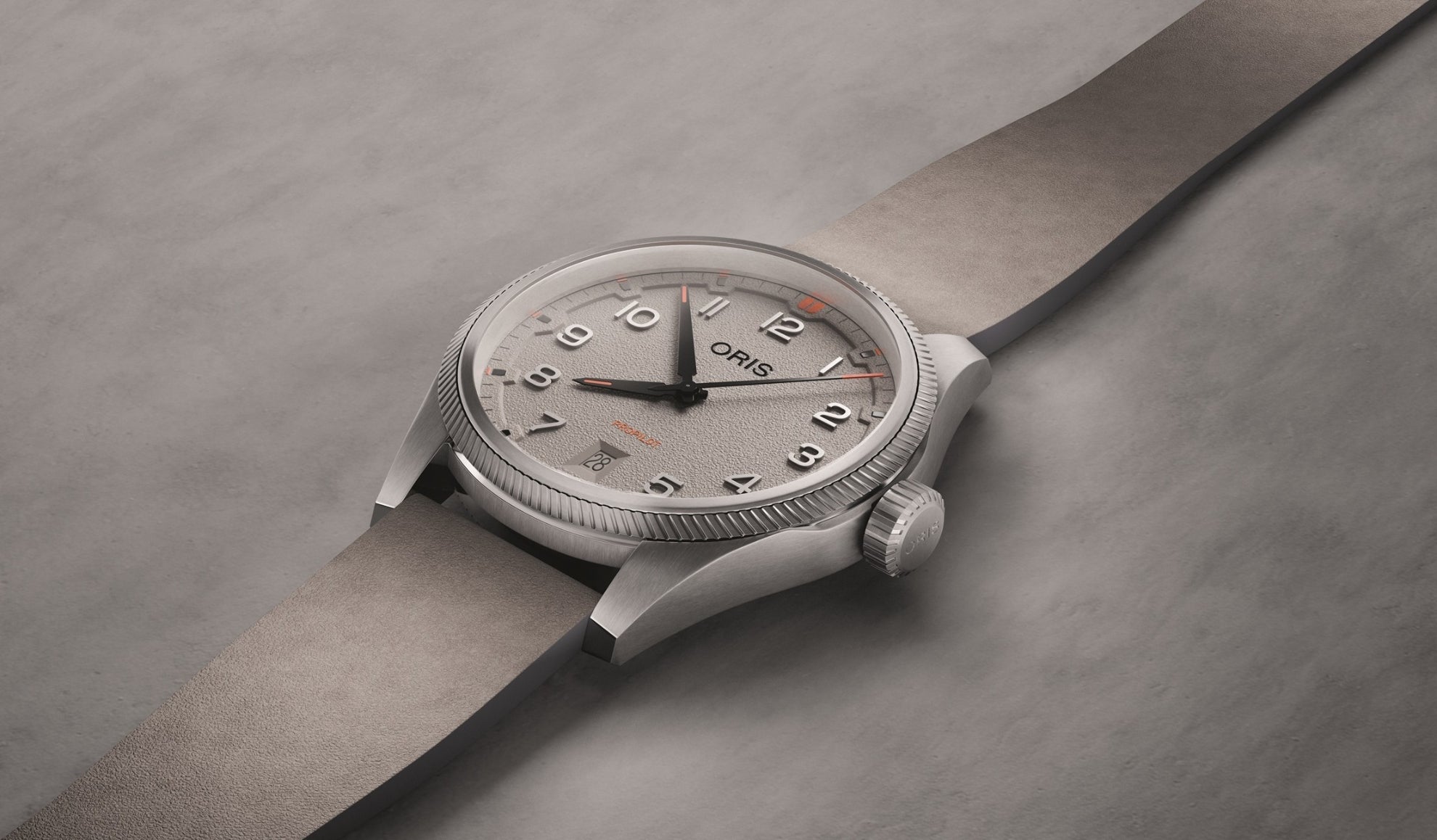 Oris ProPilot Date Chalk 01 733 7805 4163-07 6 20 15LC