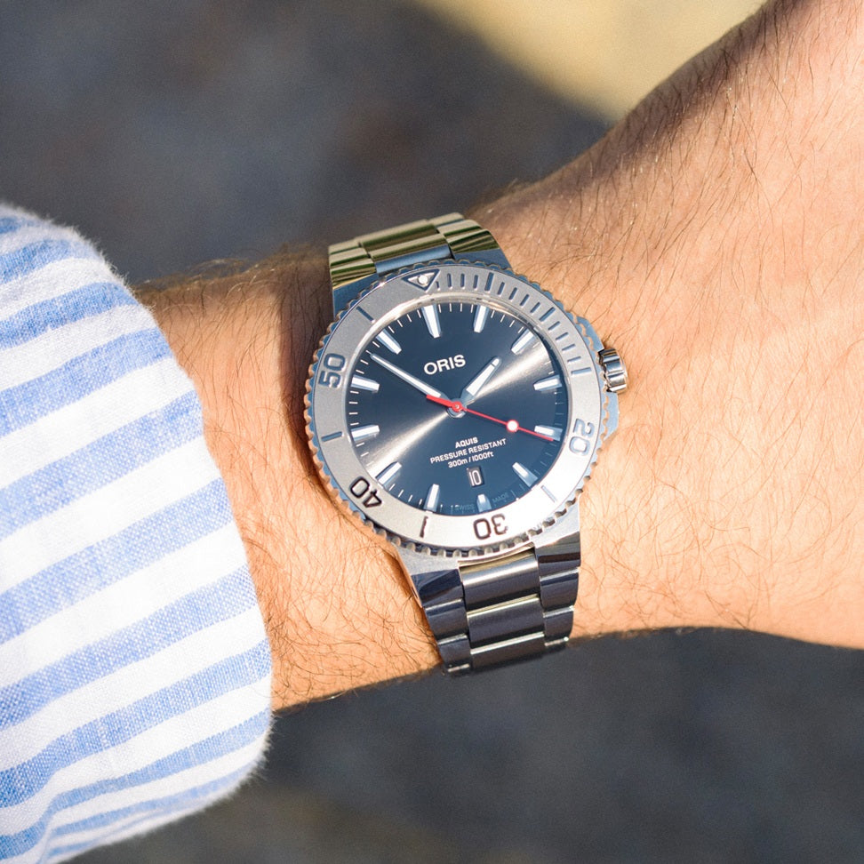 Oris Aquis Date Relief 01 733 7789 4153-07 8 23 04PEB