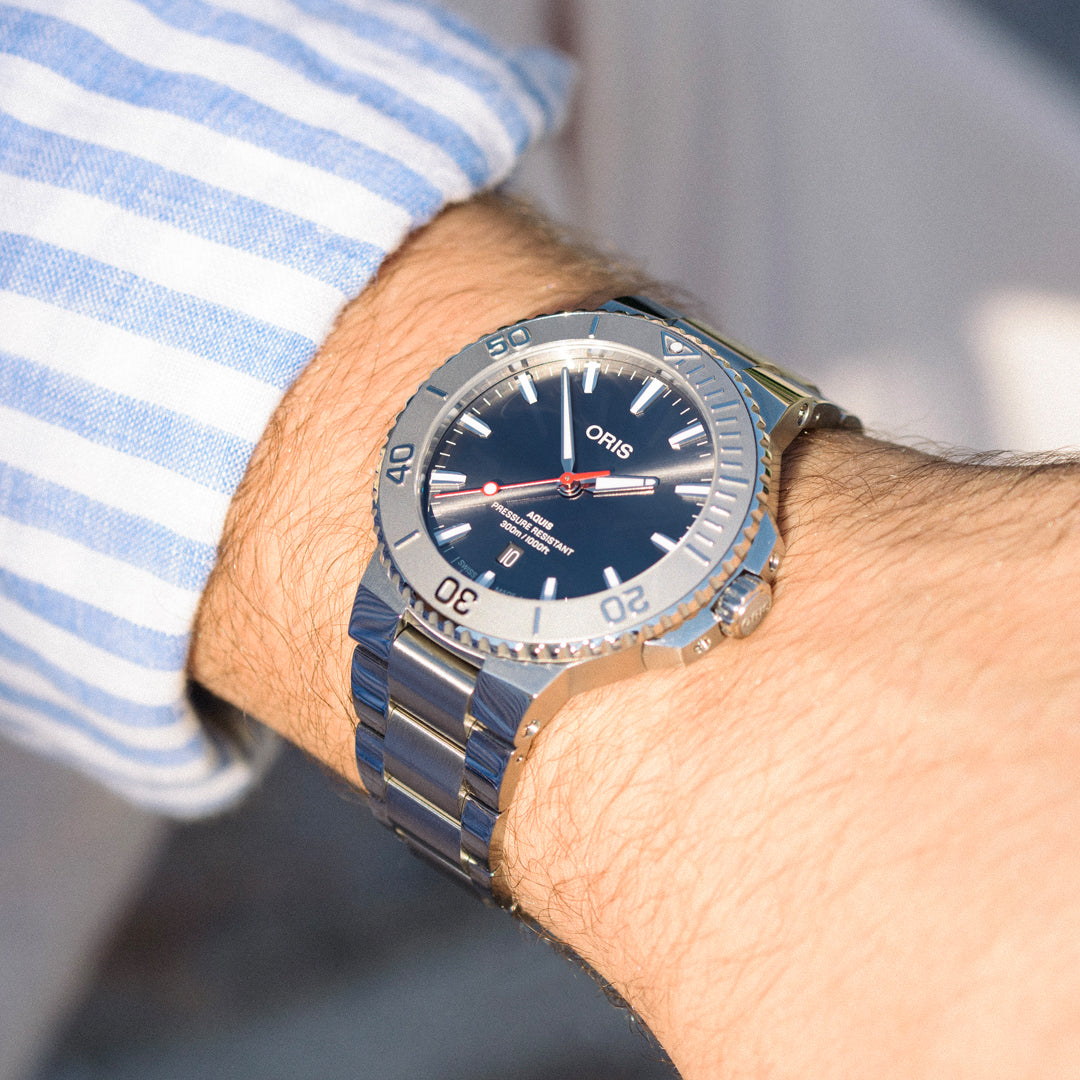 Oris Aquis Date Relief 01 733 7789 4153-07 8 23 04PEB