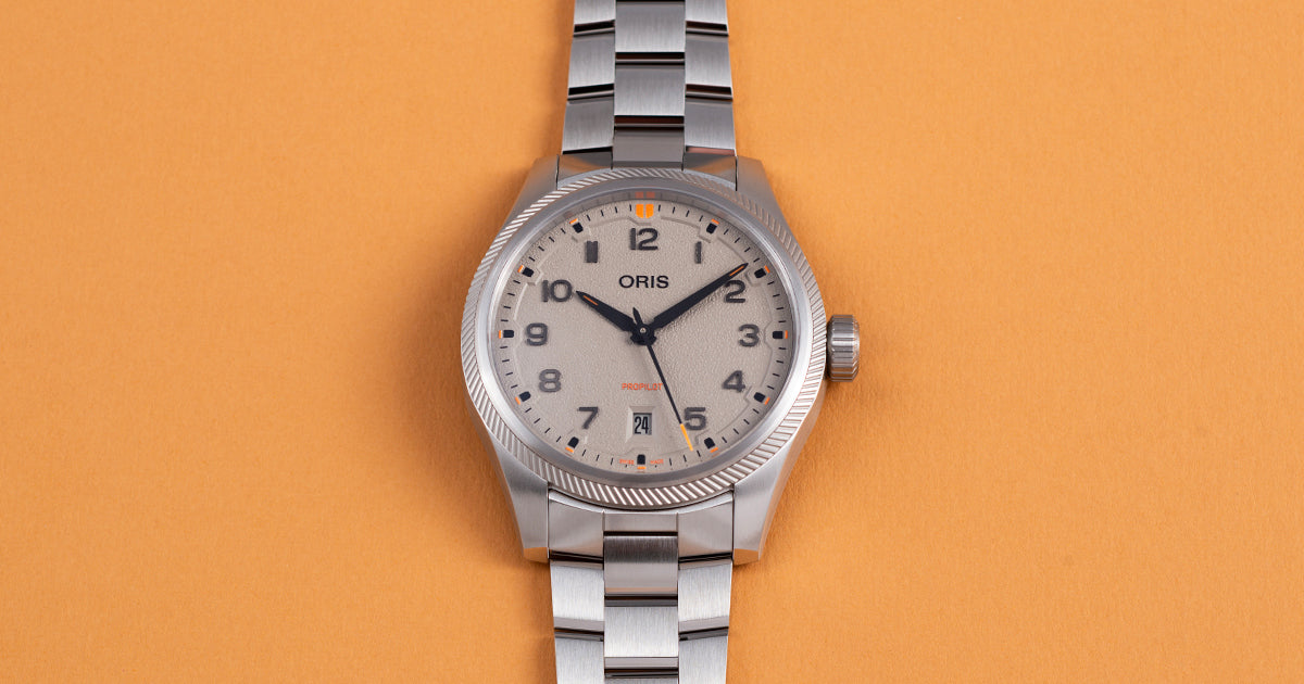 Oris ProPilot Date Chalk 01 733 7805 4163-07 8 20 04LC
