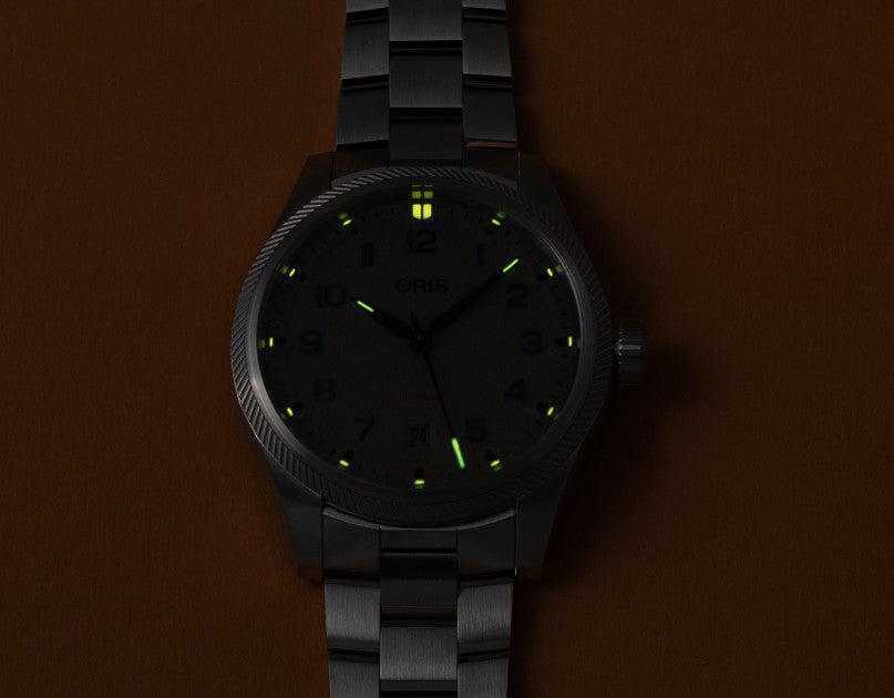 Oris ProPilot Date Chalk 01 733 7805 4163-07 8 20 04LC
