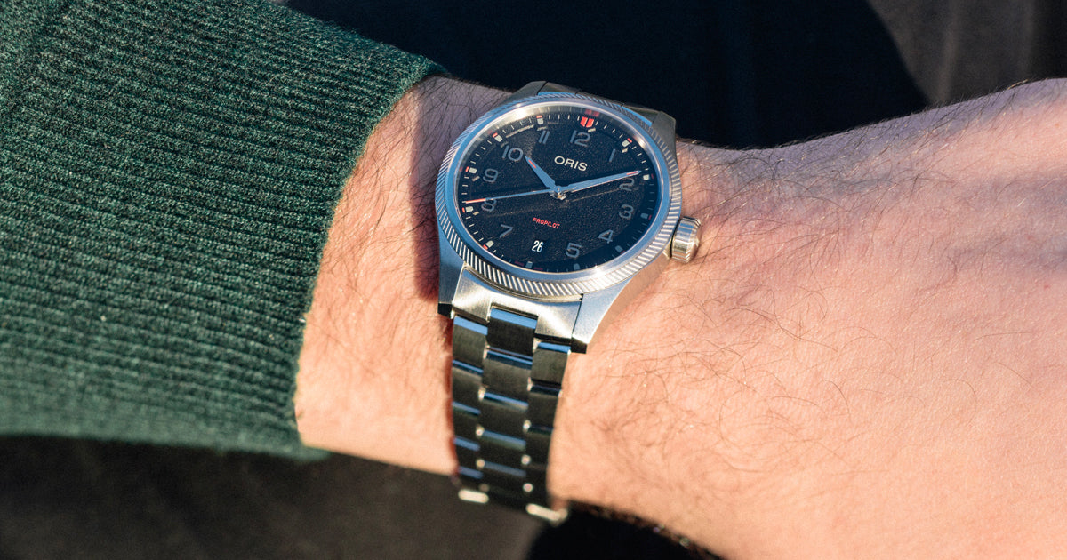 Oris ProPilot Date Black 01 733 7805 4164-07 8 20 04LC
