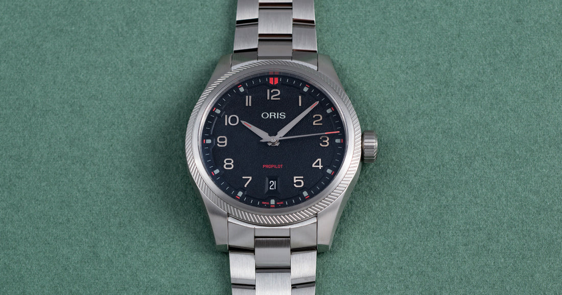 Oris ProPilot Date Black 01 733 7805 4164-07 8 20 04LC