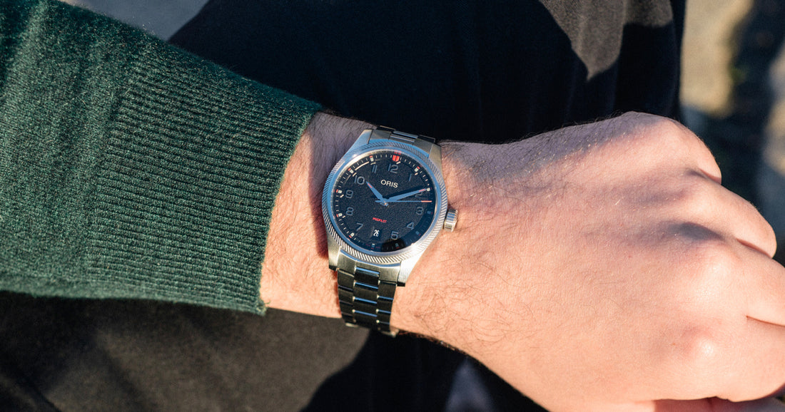 Oris ProPilot Date Black 01 733 7805 4164-07 8 20 04LC