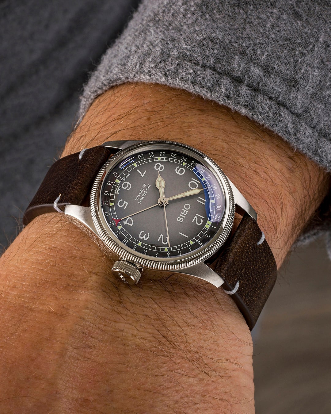 Oris Big Crown x Cervo Volante 01 754 7779 4063-Set