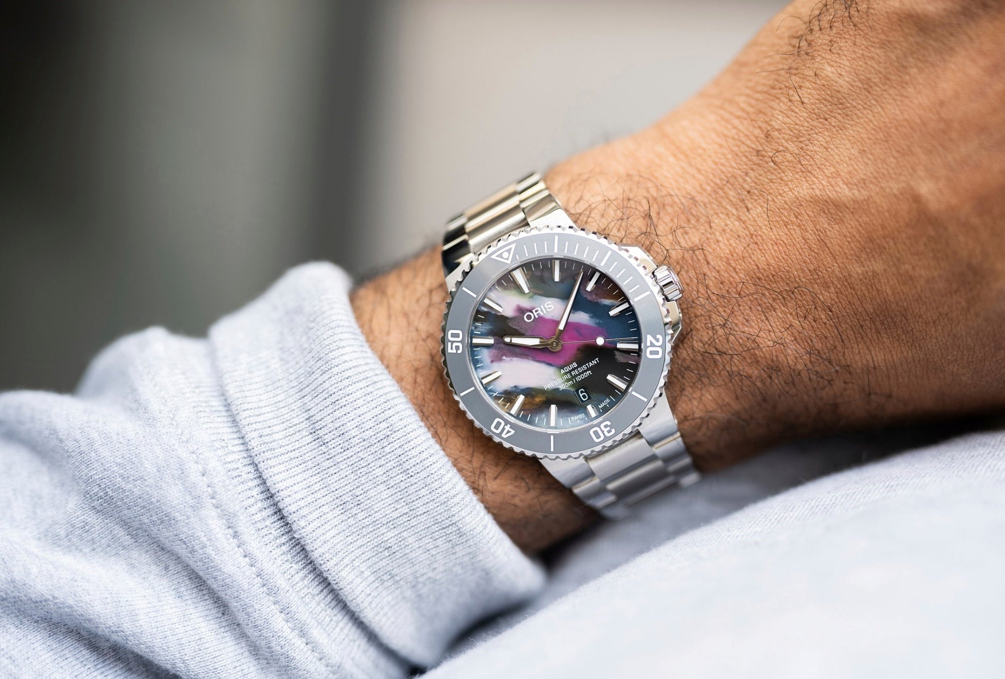 Oris Aquis Date Upcycle 01 733 7787 4150-07 8 22 04PEB