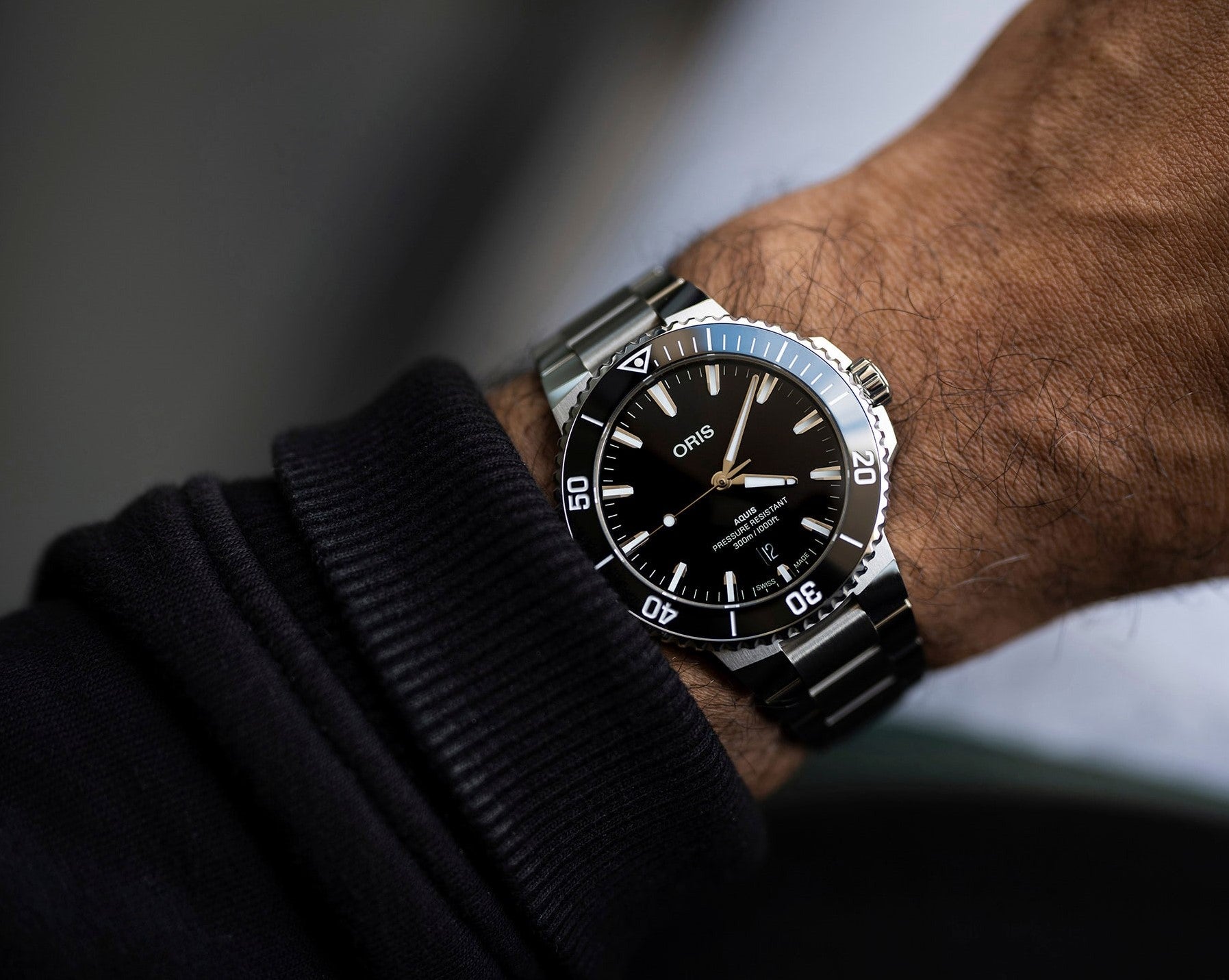 Oris Aquis Date 01 733 7787 4154-07 8 22 04PEB