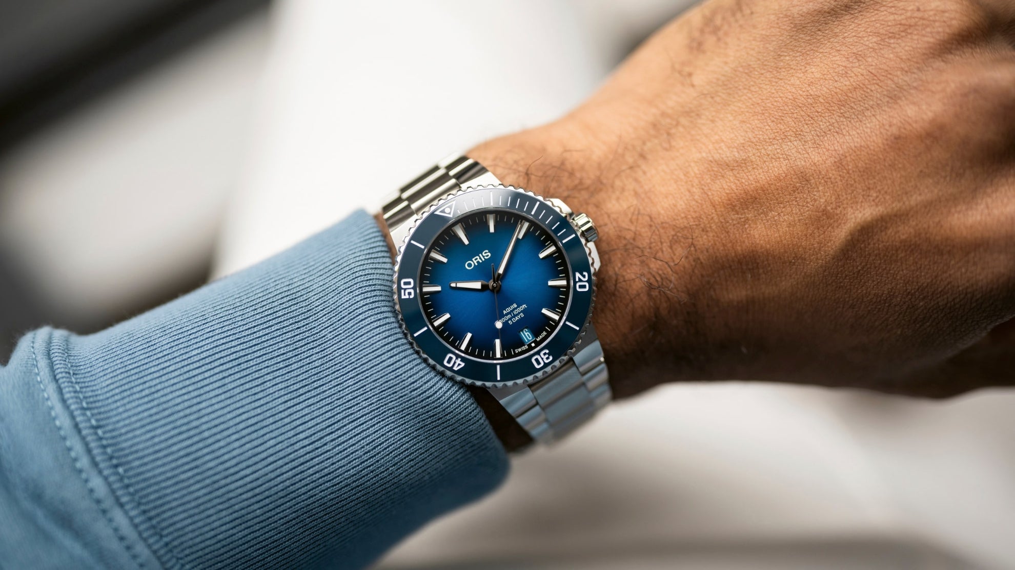Oris Aquis Date 01 400 7790 4135-07 8 23 02PEB