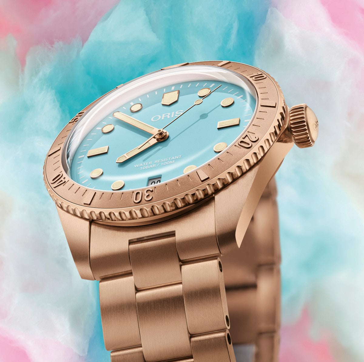 Oris Divers Sixty-Five 'Cotton Candy' 01 733 7771 3155-07 8 19 15