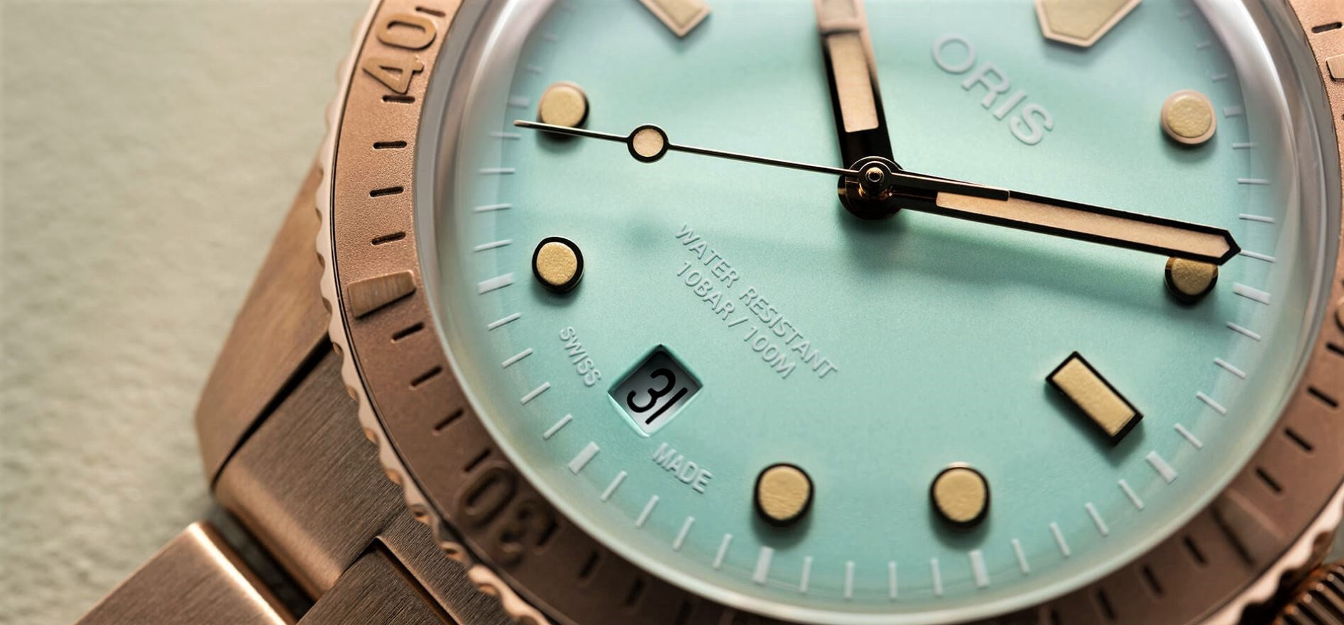 Oris Divers Sixty-Five 'Cotton Candy' 01 733 7771 3157-07 8 19 15