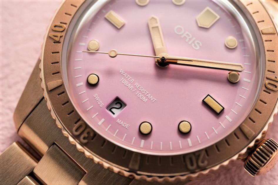 Oris Divers Sixty-Five 'Cotton Candy' 01 733 7771 3158-07 8 19 15