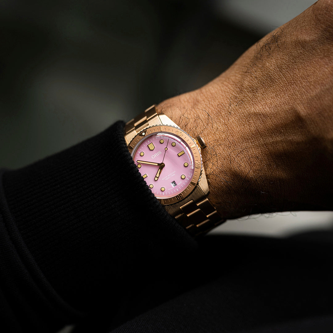 Oris Divers Sixty-Five 'Cotton Candy' 01 733 7771 3158-07 8 19 15
