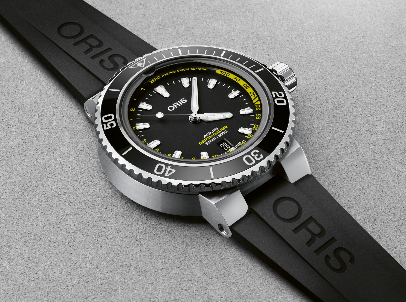 Oris Aquis Depth Gauge 01 733 7755 4154-Set RS
