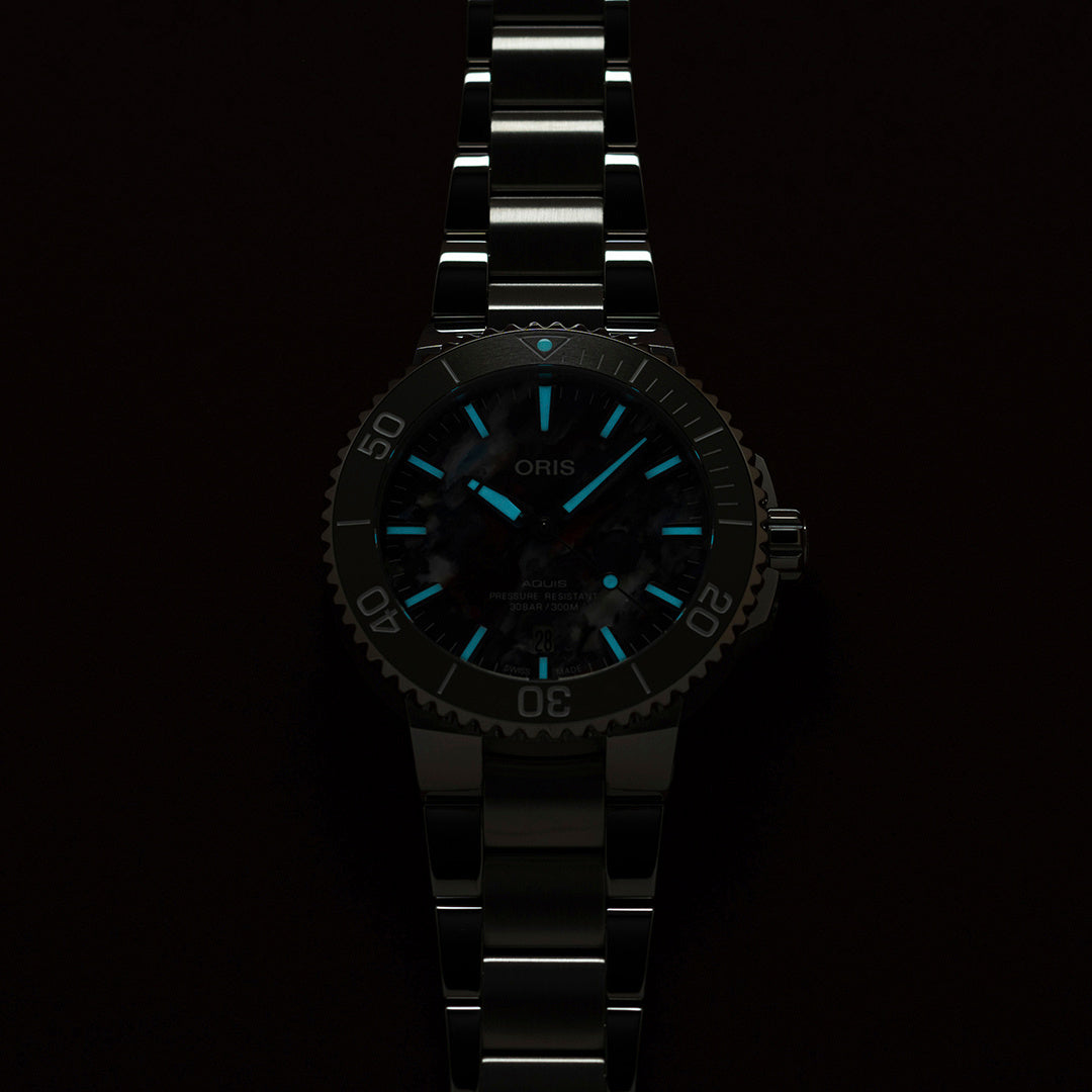 Oris Aquis Date Upcycle 01 733 7766 4150-Set