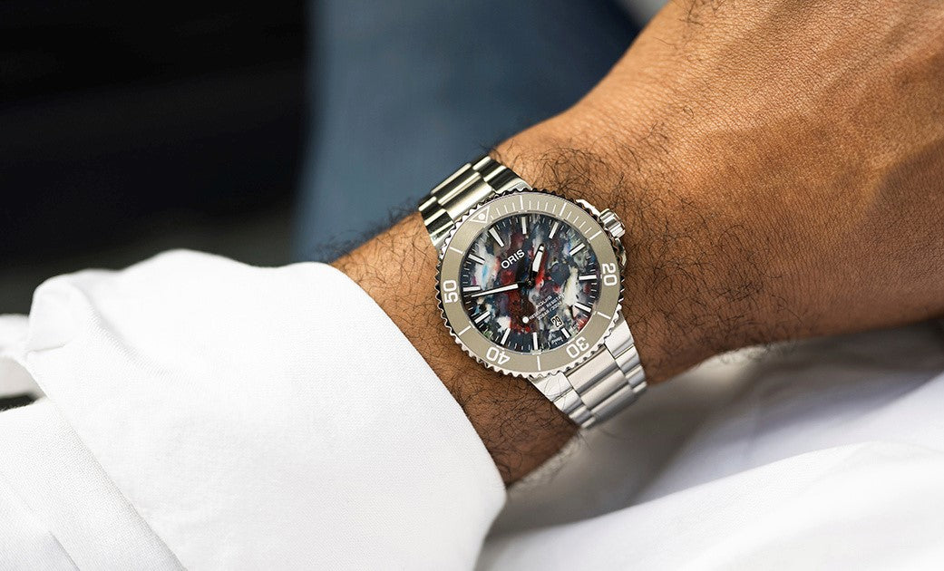 Oris Aquis Date Upcycle 01 733 7766 4150-Set