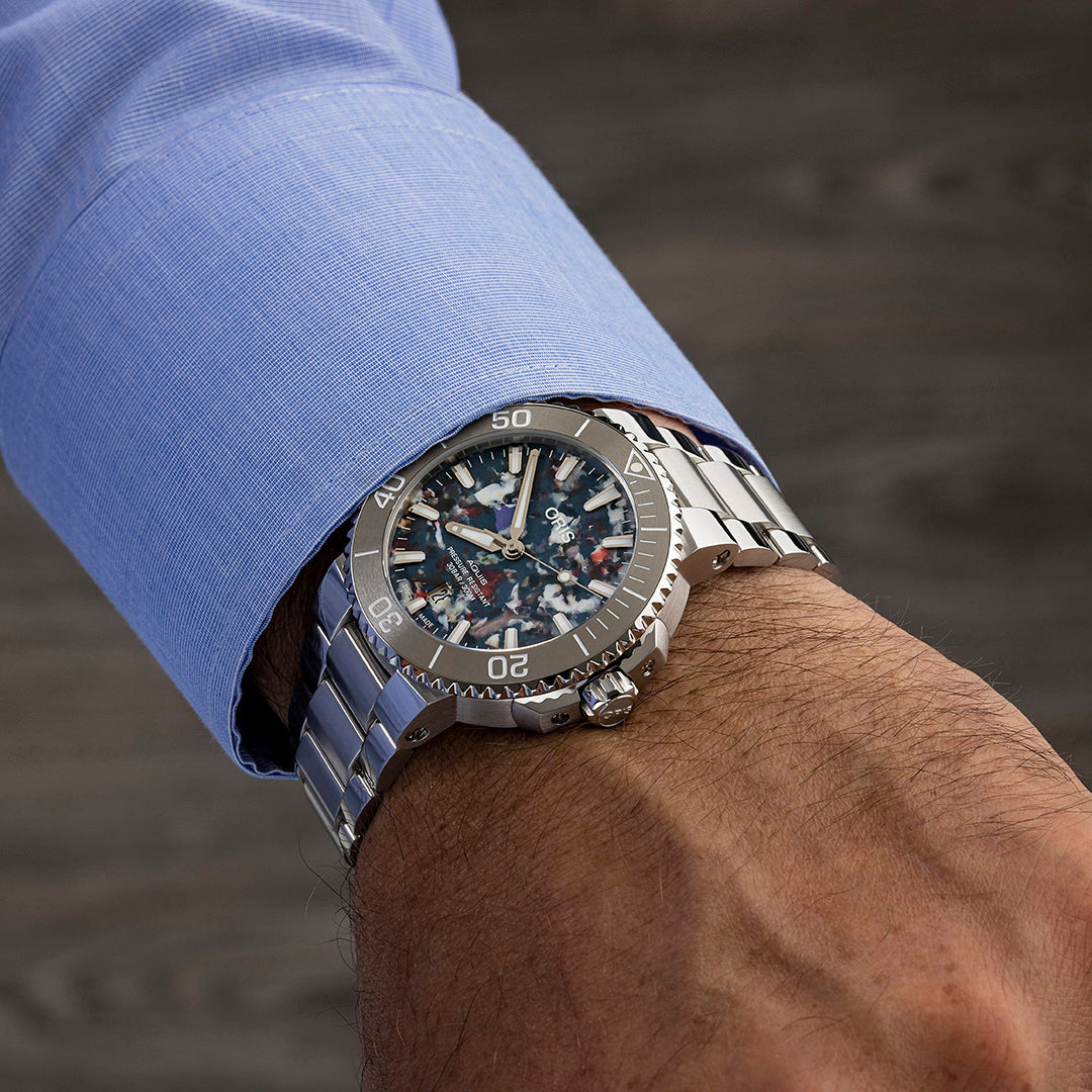 Oris Aquis Date Upcycle 01 733 7766 4150-Set
