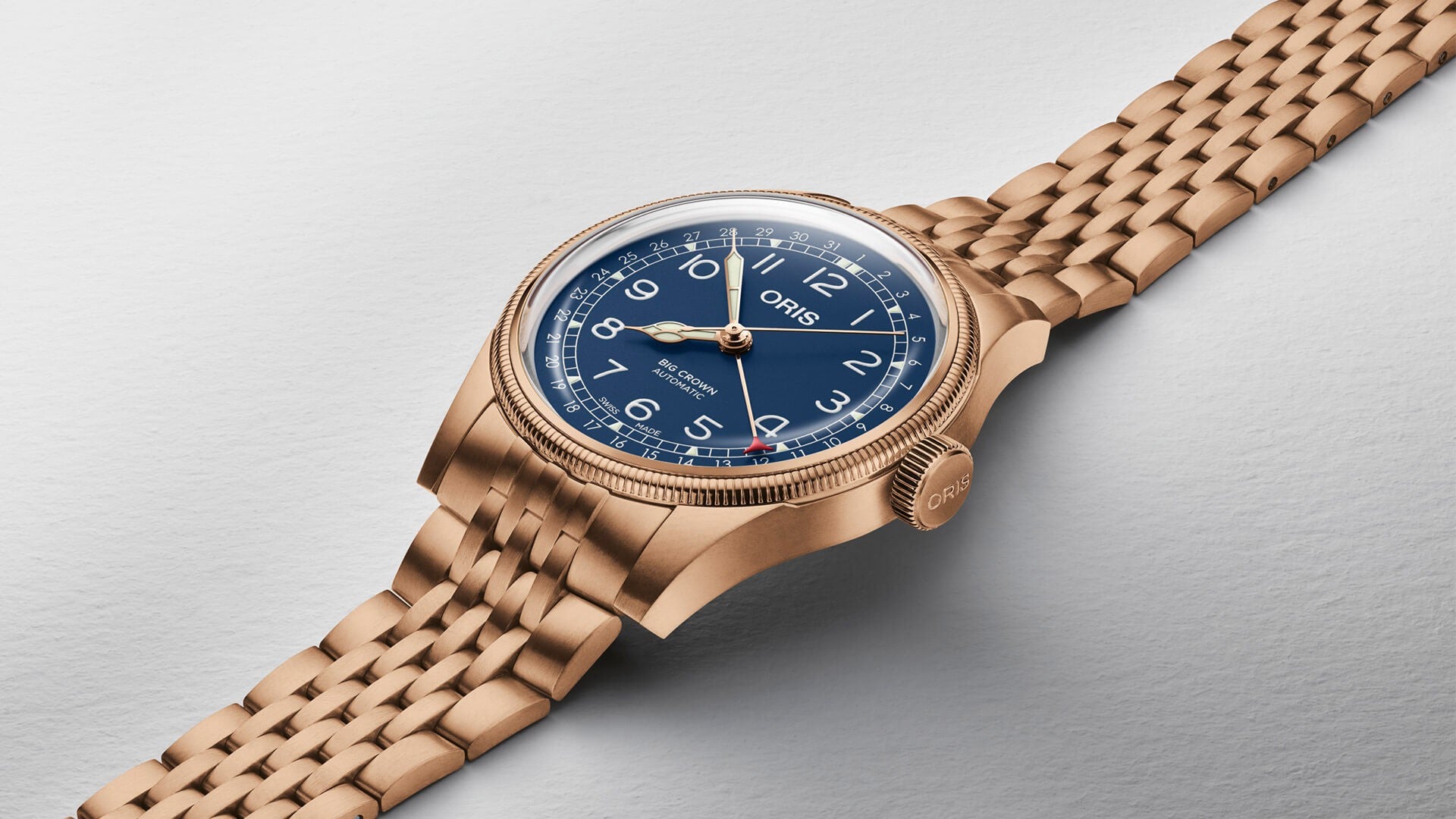 Oris Big Crown Pointer Date Bronze 01 754 7741 3165-07 8 20 01