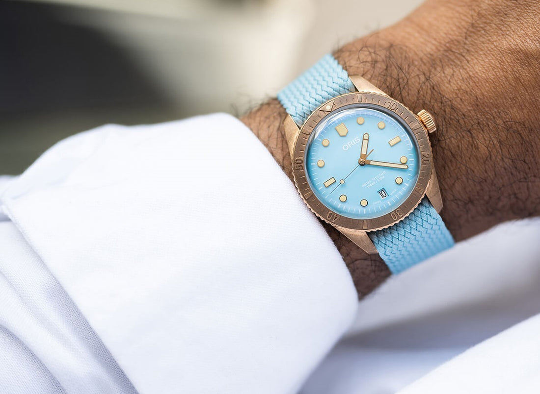 Oris Divers Sixty-Five 'Cotton Candy' 01 733 7771 3155-07 3 19 02BRS