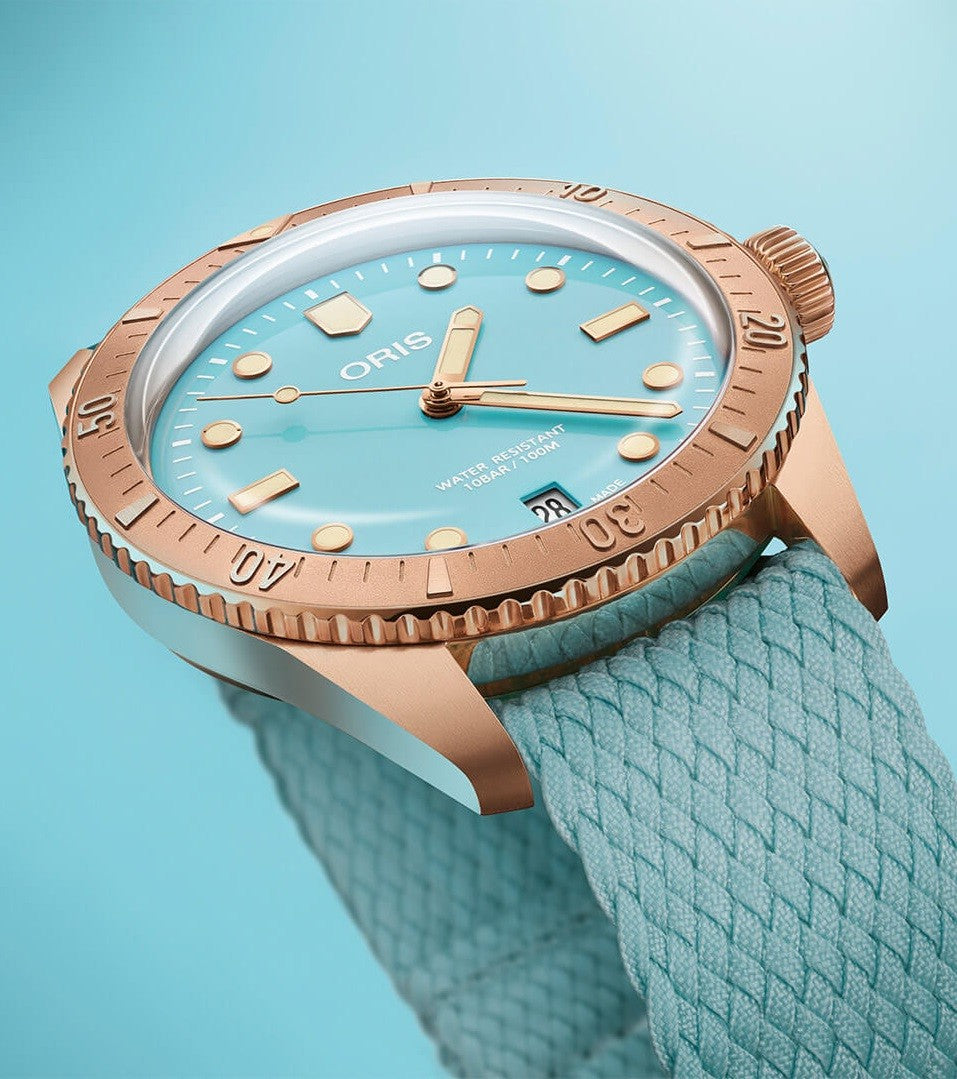 Oris Divers Sixty-Five 'Cotton Candy' 01 733 7771 3155-07 3 19 02BRS