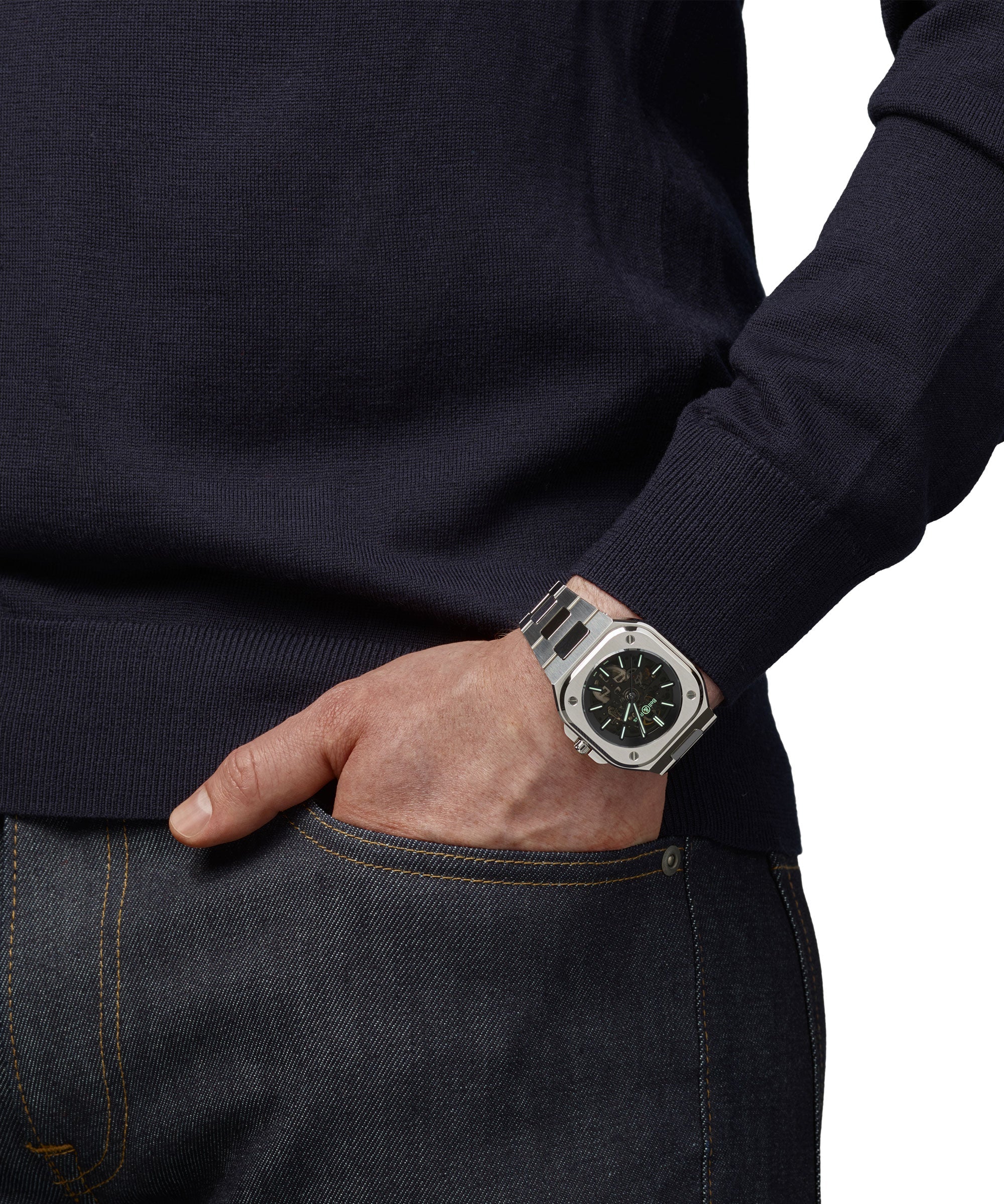 Bell&Ross BR 05 SKELETON NIGHTLUM