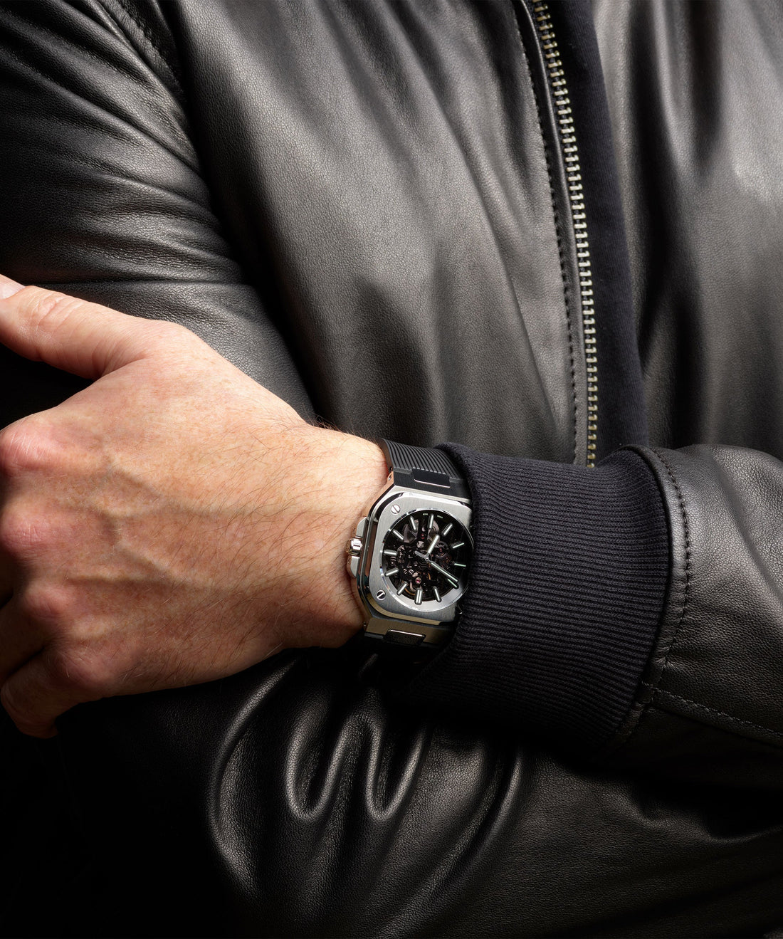 Bell&Ross BR 05 SKELETON NIGHTLUM