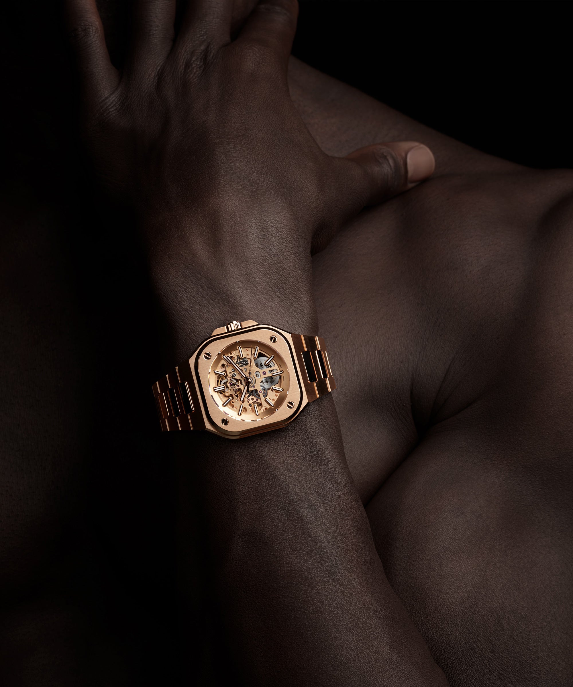 Bell&Ross BR-05 SKELETON GOLD